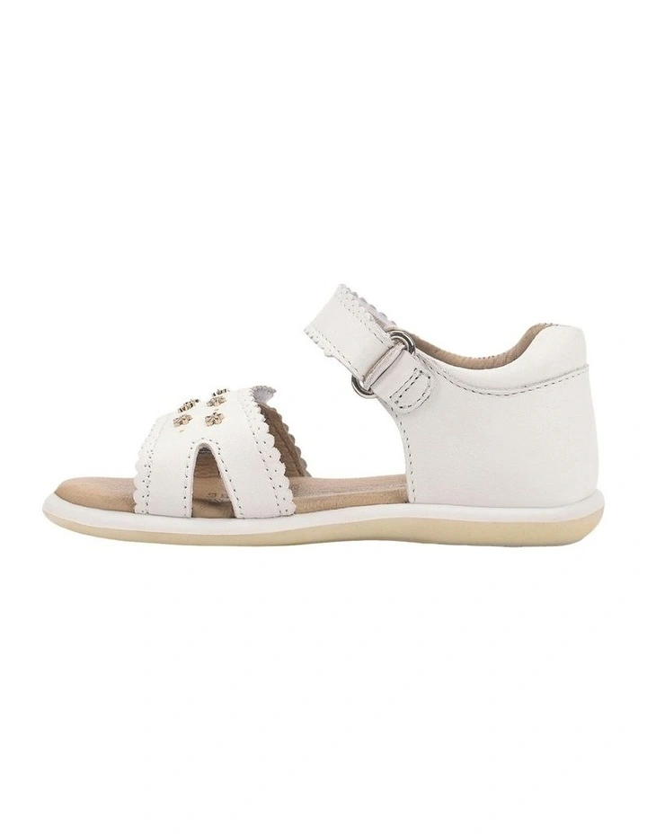 Gladis Sandals In White image 2