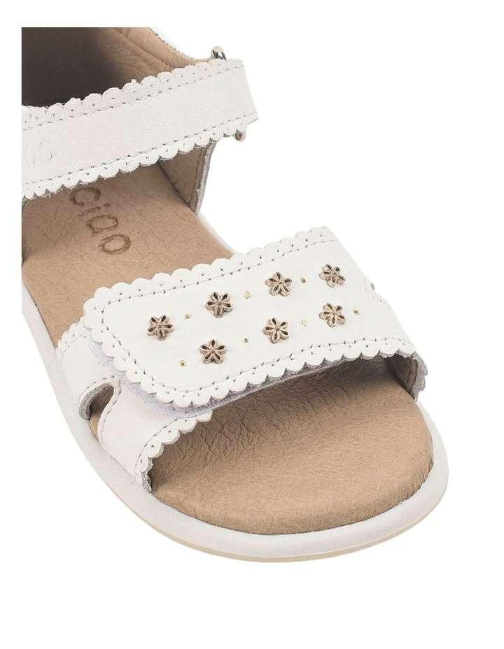 Gladis Sandals In White image 4