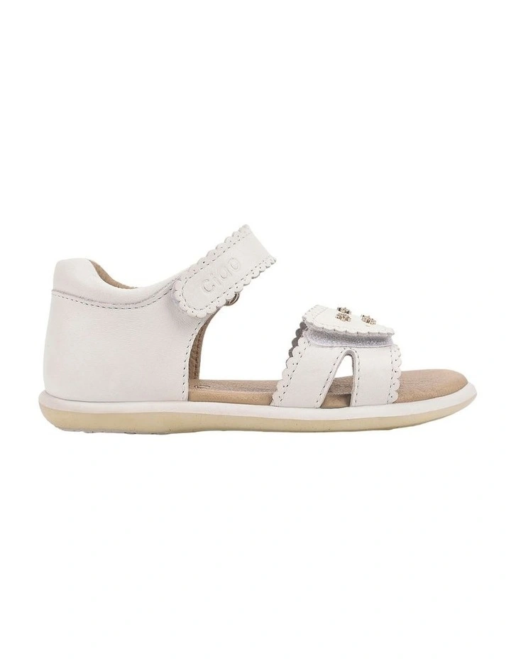 Gladis Sandals In White image 5