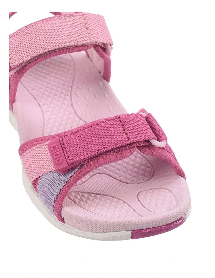 Tilly Sandals In Hot Pink image 4