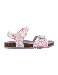 Nellie Sandals In White
