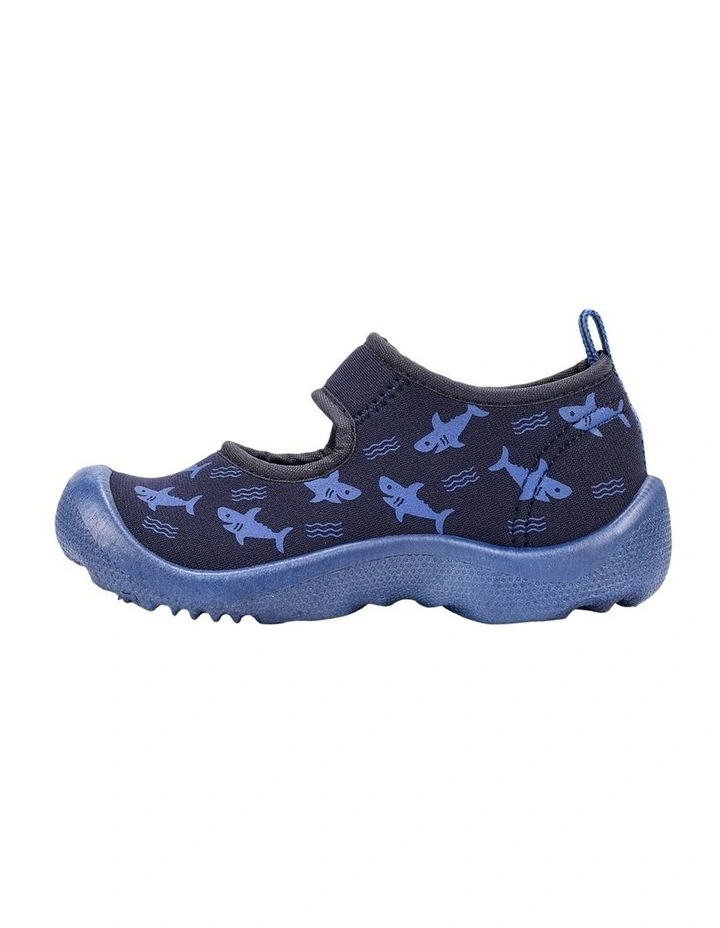 Sea Shark Beach Sandals In Navy image 2