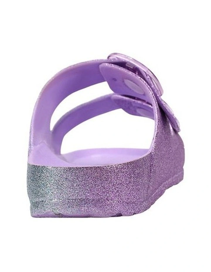Kory Slide Beach Sandals in Purple image 3