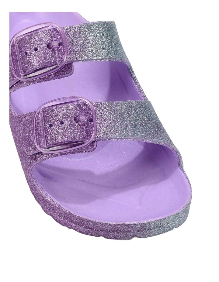 Kory Slide Beach Sandals in Purple image 4