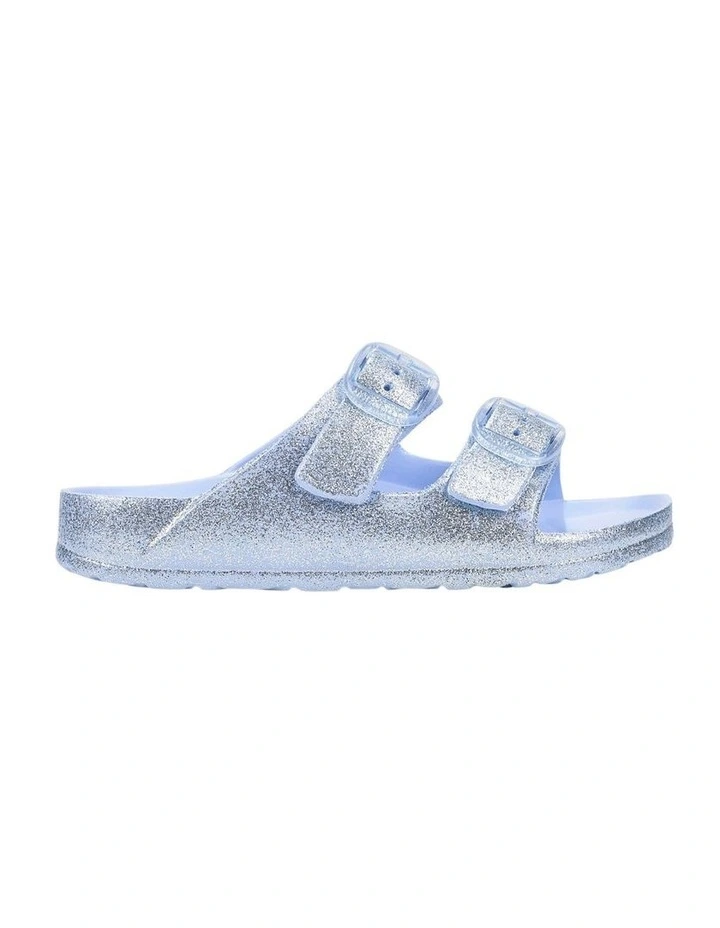 Kory Slide Beach Sandals in Blue image 1