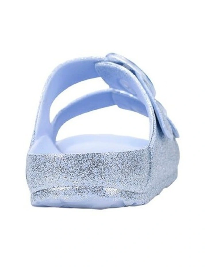 Kory Slide Beach Sandals in Blue image 3