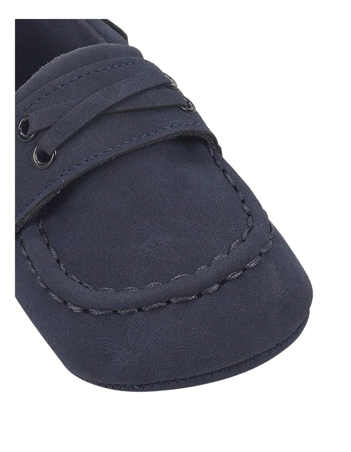 Kamp Boat Shoe Prewalker In Navy image 4