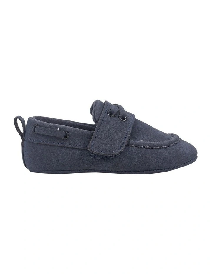 Kamp Boat Shoe Prewalker In Navy image 5