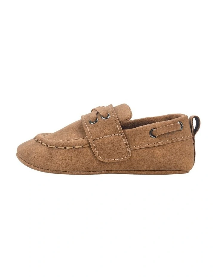 Kamp Boat Shoe Prewalker In Natural image 2