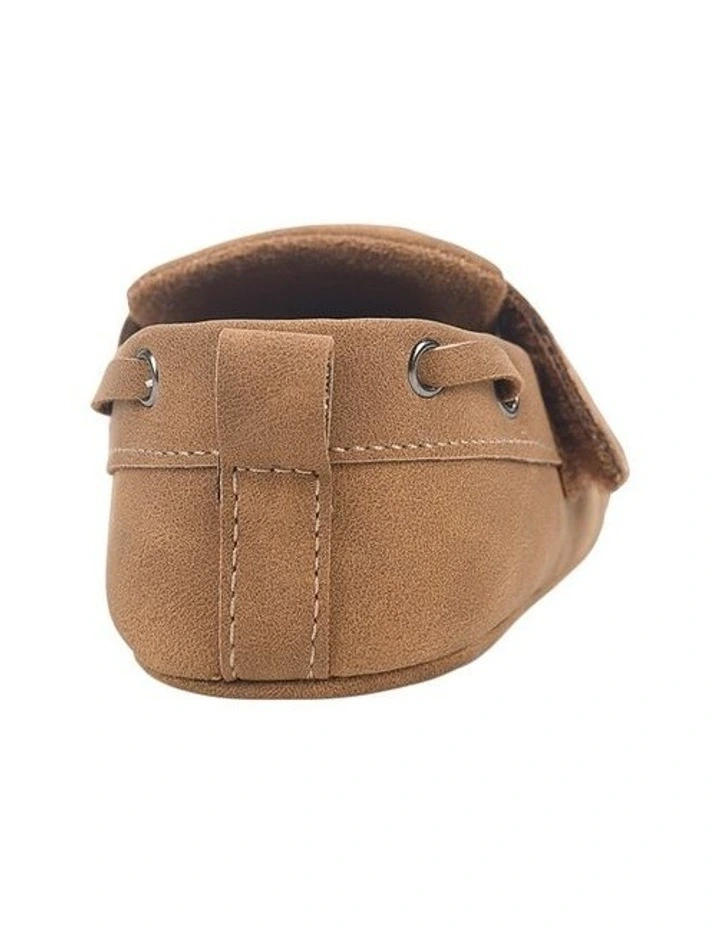 Kamp Boat Shoe Prewalker In Natural image 7