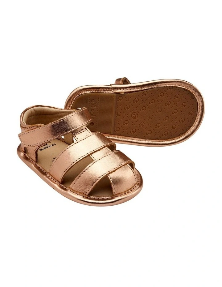 Waves Sandal Prewalker In Copper image 2