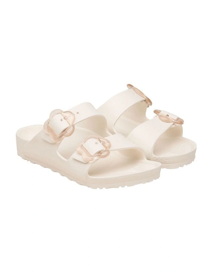 Arizona Flower Buckle Eva Sandals In Ecru image 4