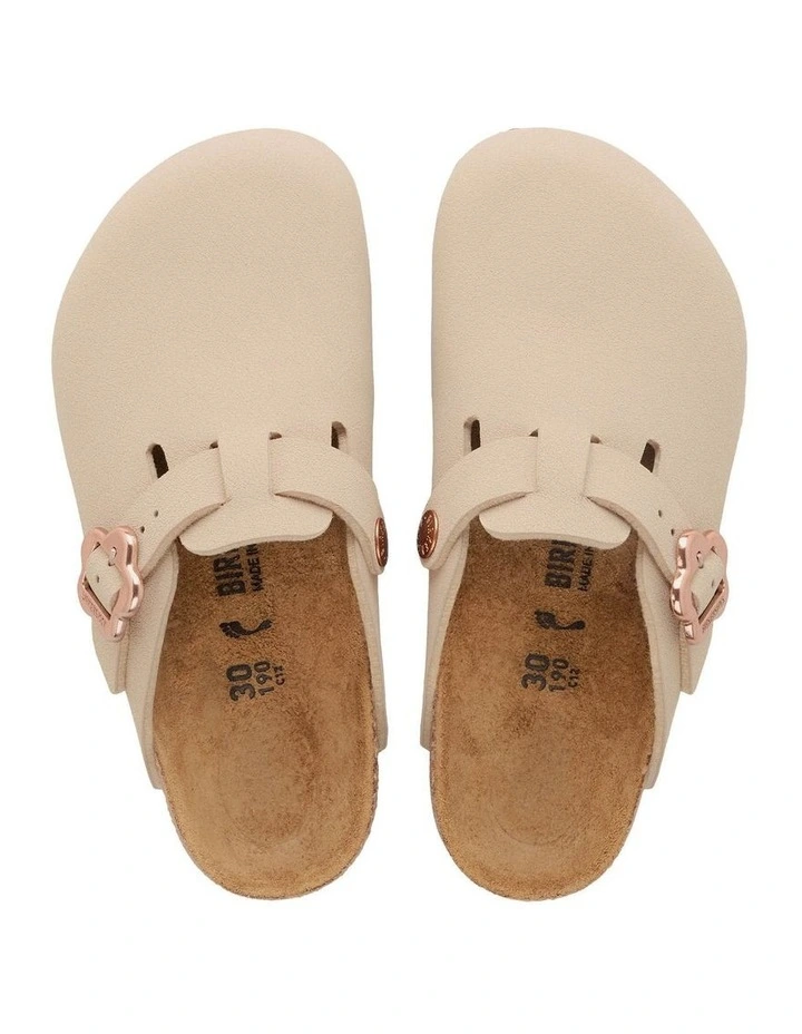 Boston Flower Narrow Senior Sandals In Beige image 2