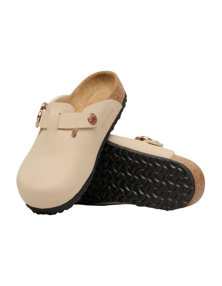 Boston Flower Narrow Senior Sandals In Beige image 3