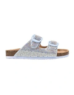 Anais Jewel Sandals In Blue