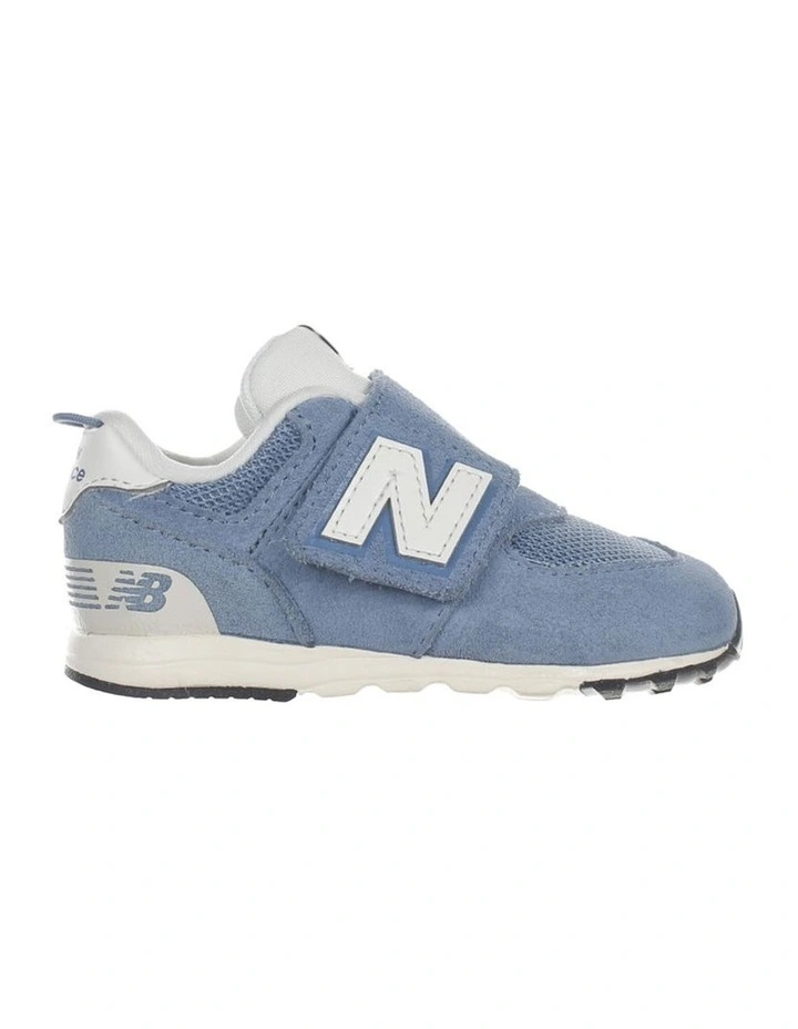 574 Self-Fastening Strap Infant Sneakers In Denim image 1