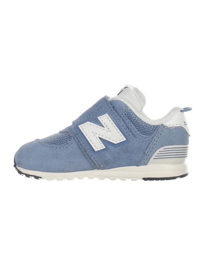 574 Self-Fastening Strap Infant Sneakers In Denim image 2