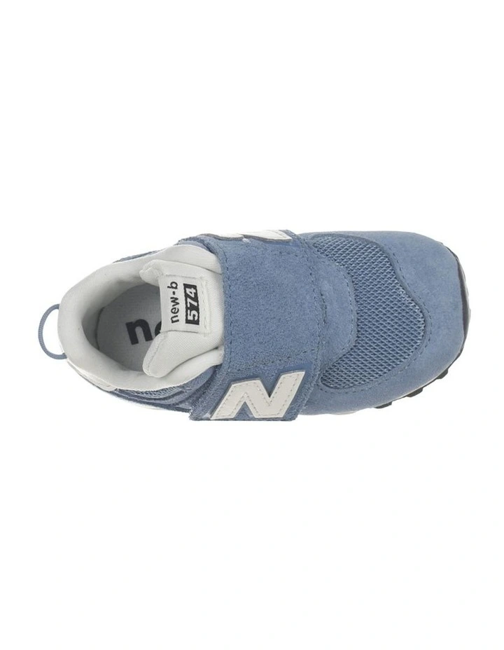 574 Self-Fastening Strap Infant Sneakers In Denim image 3