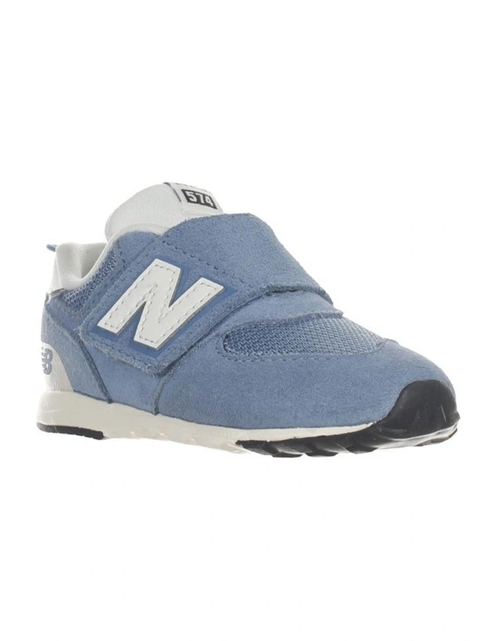 574 Self-Fastening Strap Infant Sneakers In Denim image 4