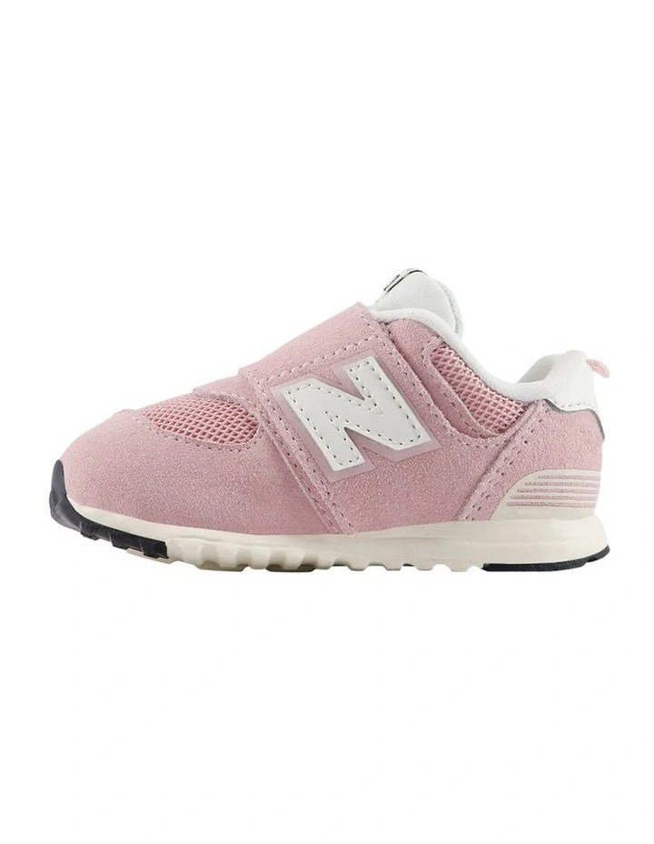574 Self-Fastening Strap Infant Sneakers In Lt Pink image 2
