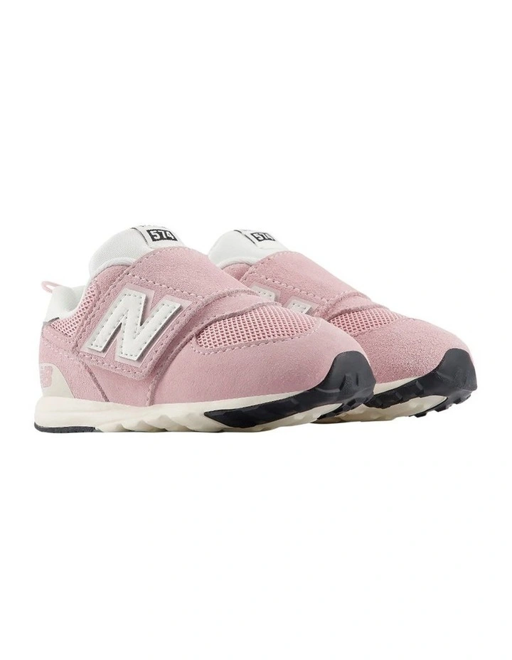 574 Self-Fastening Strap Infant Sneakers In Lt Pink image 4