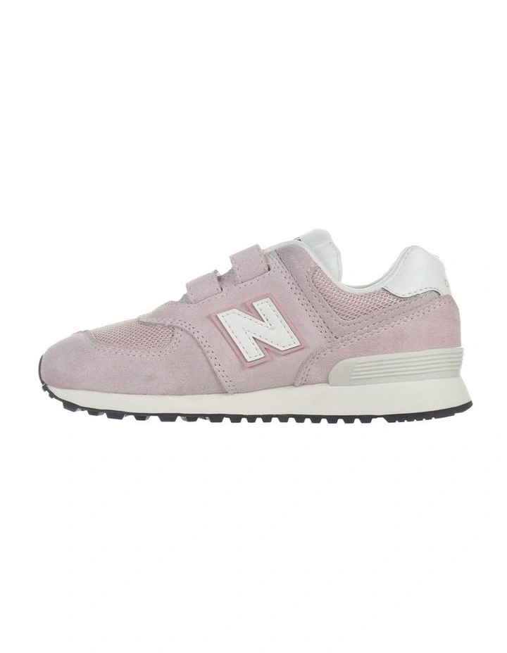 574 V1 Self-Fastening Strap Pre-School Sneakers In Lt Pink image 2