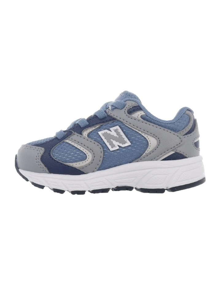 408 Elastic Lace Infant Sneakers in Grey image 2