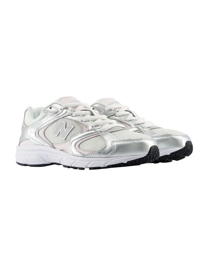 408 Grade School Sneakers In Grey image 4