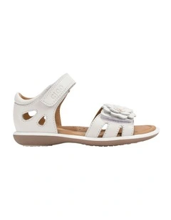 Pearl Sandals in White