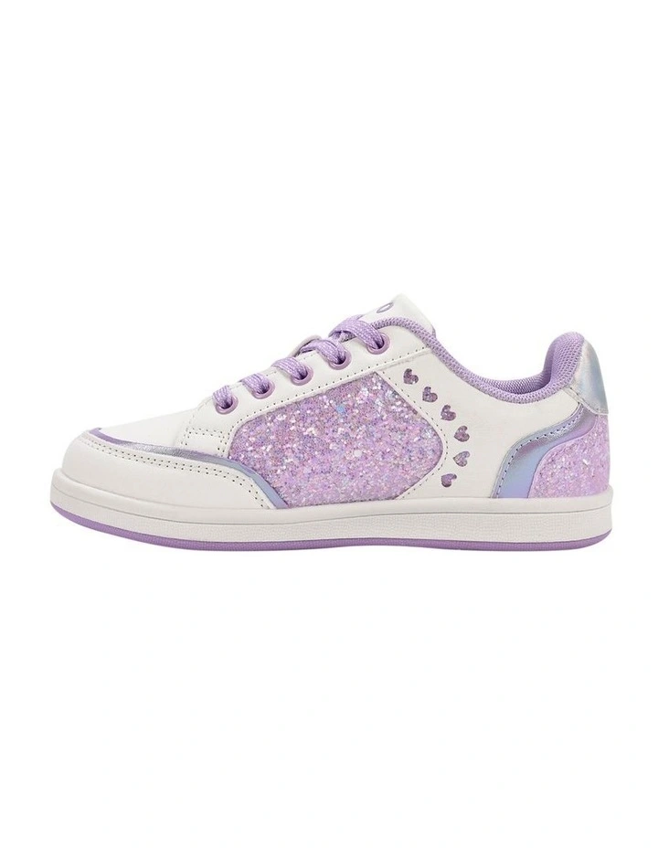 Dulcie Sneakers in Lilac and White image 2