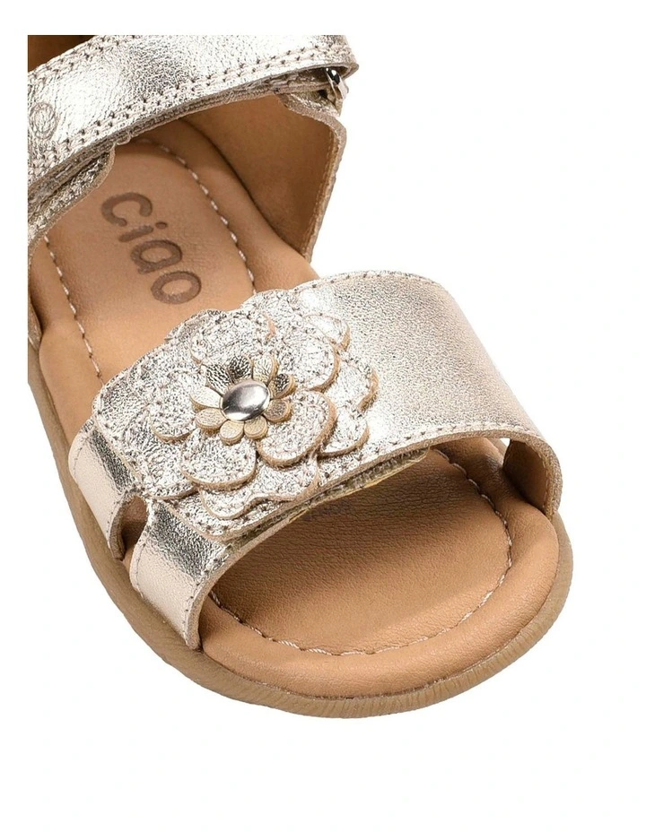 Sonja Sandals In Gold image 4