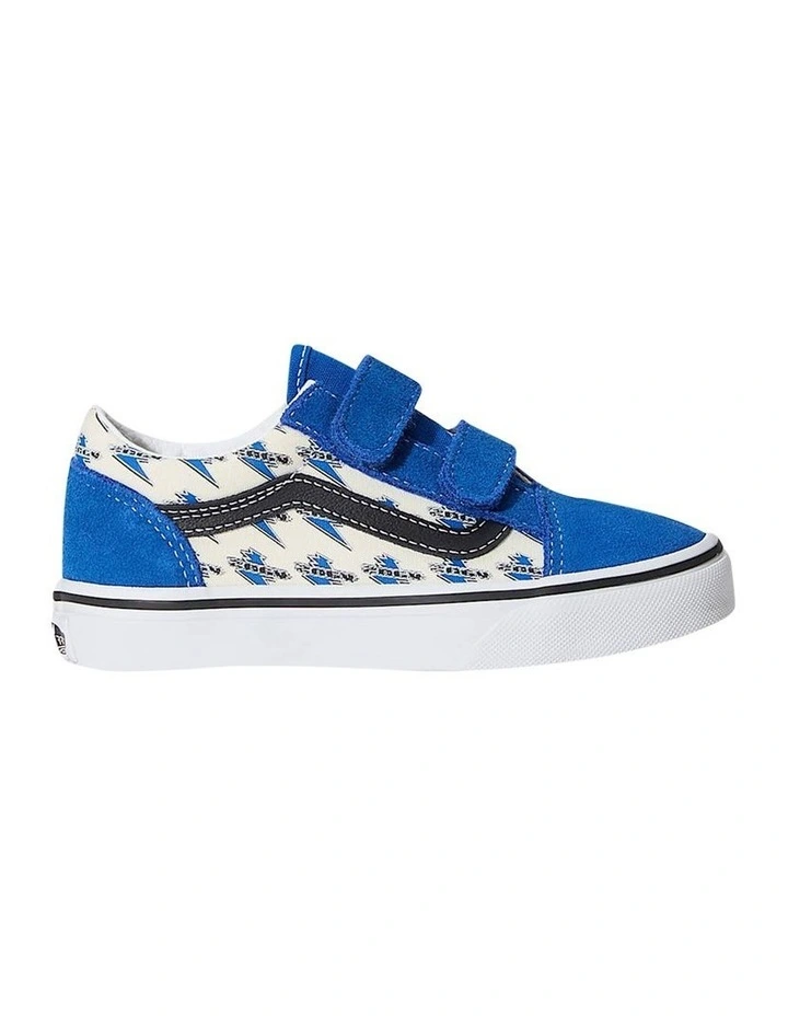 Old Skool V Thunder Youth Sneakers In Lt Blue image 1