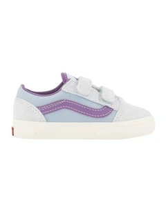 Old Skool V Sidestripe Infant Sneakers In Lt Blue