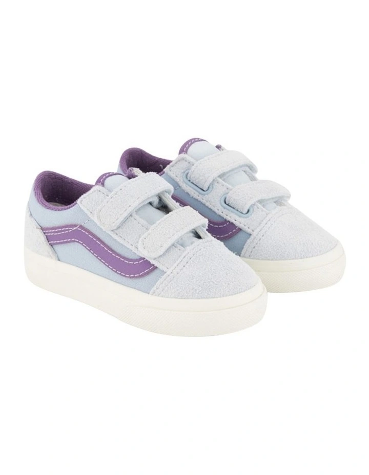 Old Skool V Sidestripe Infant Sneakers In Lt Blue image 3