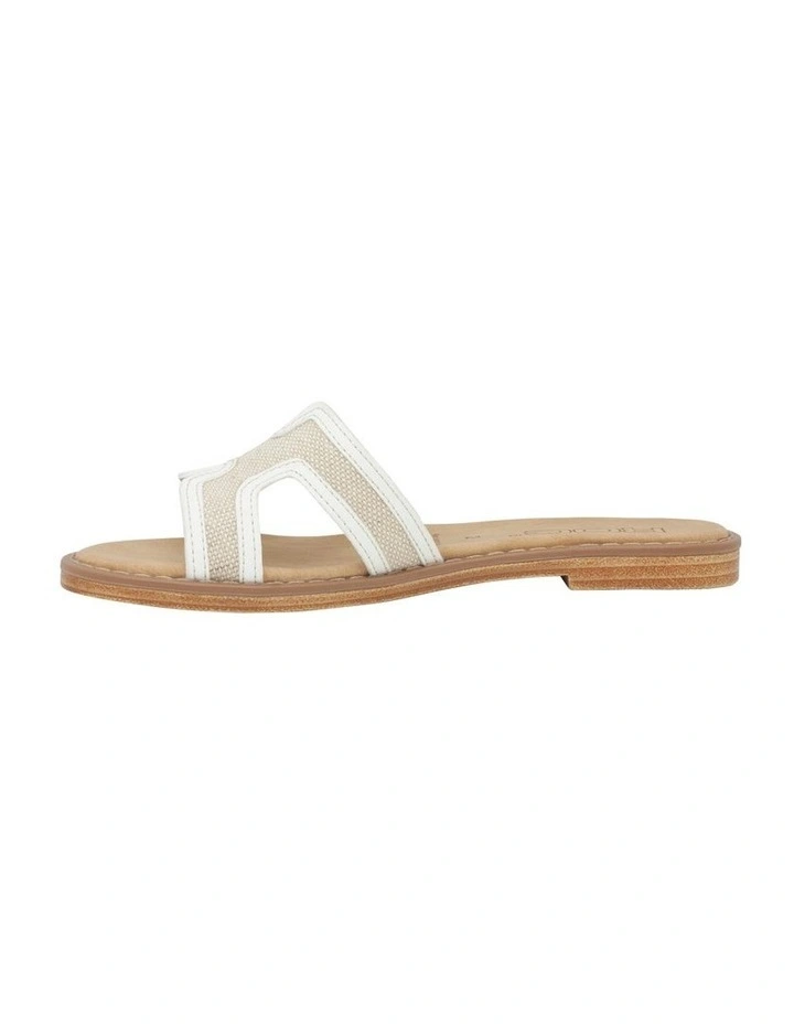 Belle Sandals In Blk/White image 2