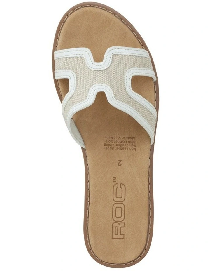 Belle Sandals In Blk/White image 3