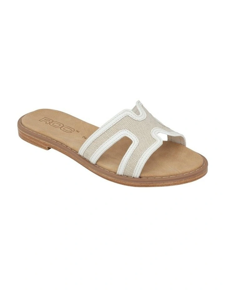 Belle Sandals In Blk/White image 4
