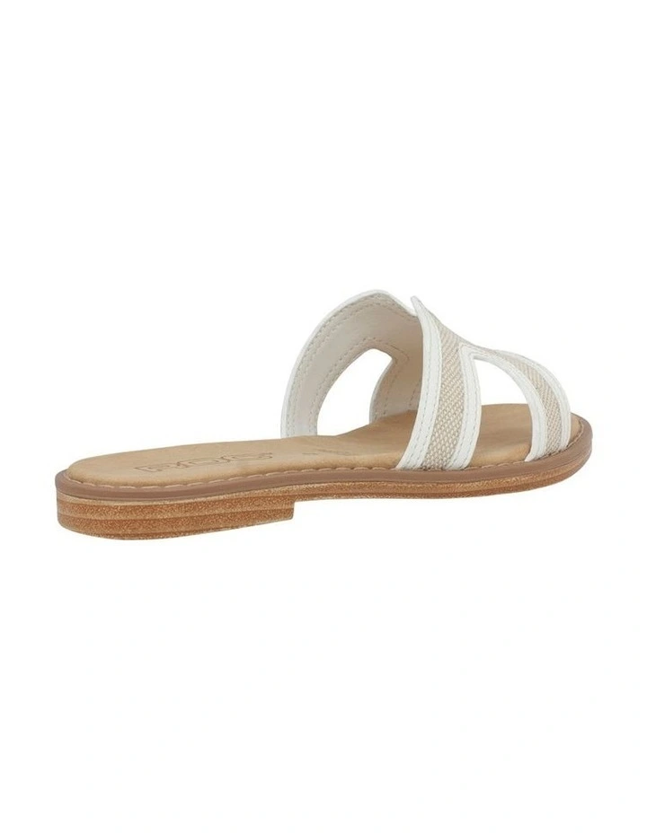 Belle Sandals In Blk/White image 5