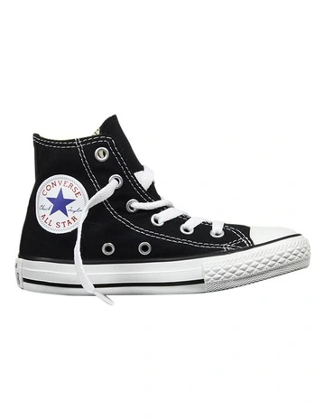 Chuck Taylor Astar Hi Yth in Black
