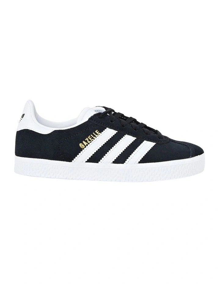 Gazelle Classic Preschool Sneakers in Black/White image 1