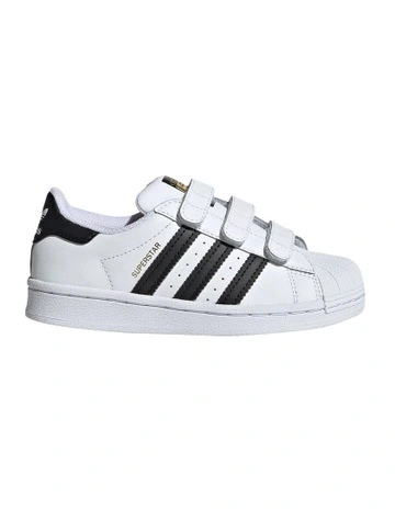 Superstar Foundation II Strap Pre School-Sneakers in White
