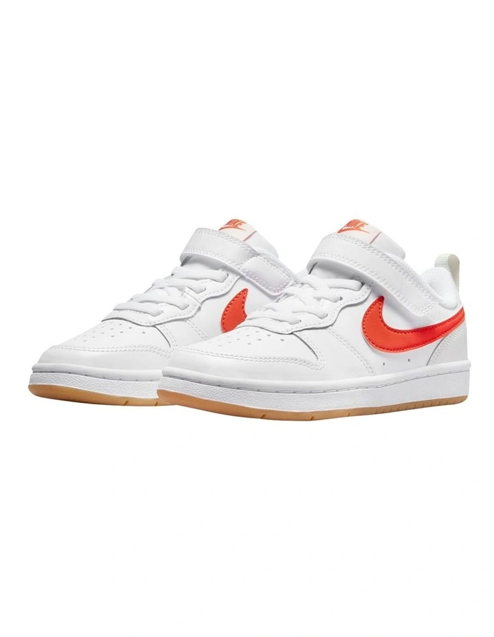 nike white court borough sneakers