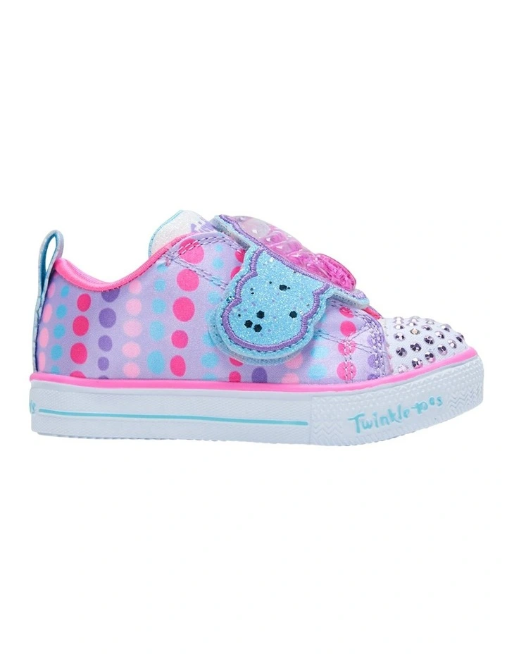 Twinkle Toes Shuffle Lite Treat Infant Girls Sneakers image 1