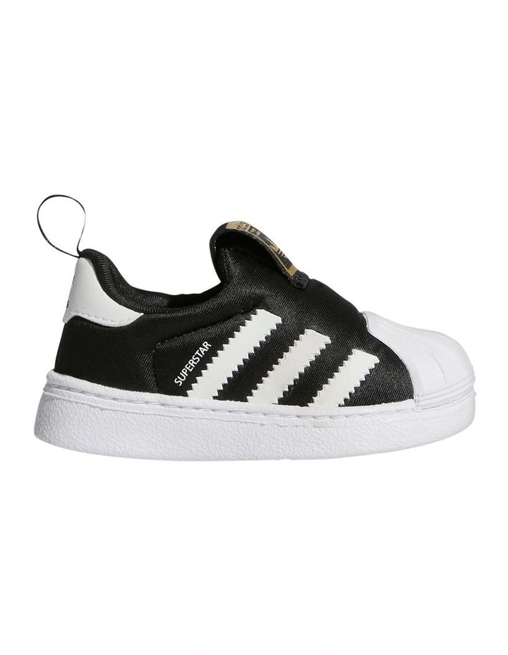 Superstar 360 Infant Black Sneakers image 1