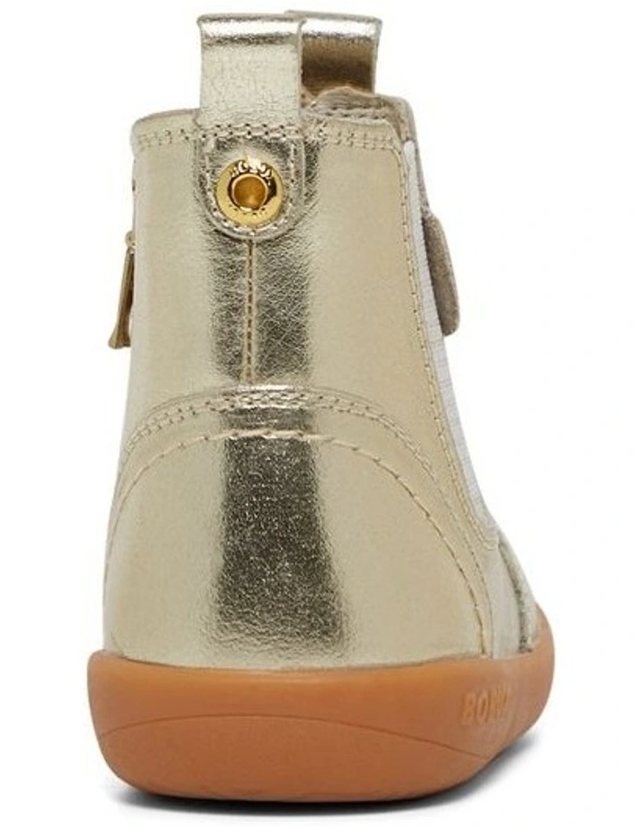 Kid  Jodhpur Ii Boots In Gold image 3