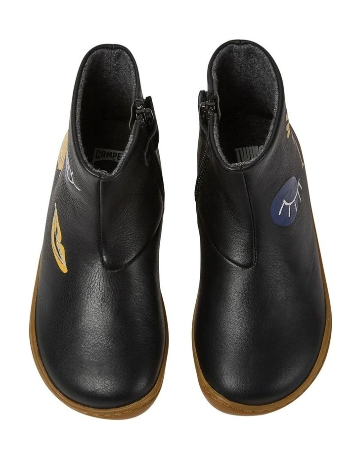 Twins Art Youth Black Boots image 2