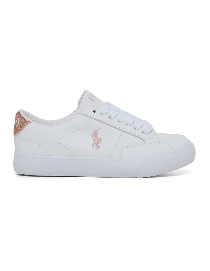 Theron IV Youth White Sneakers image 1