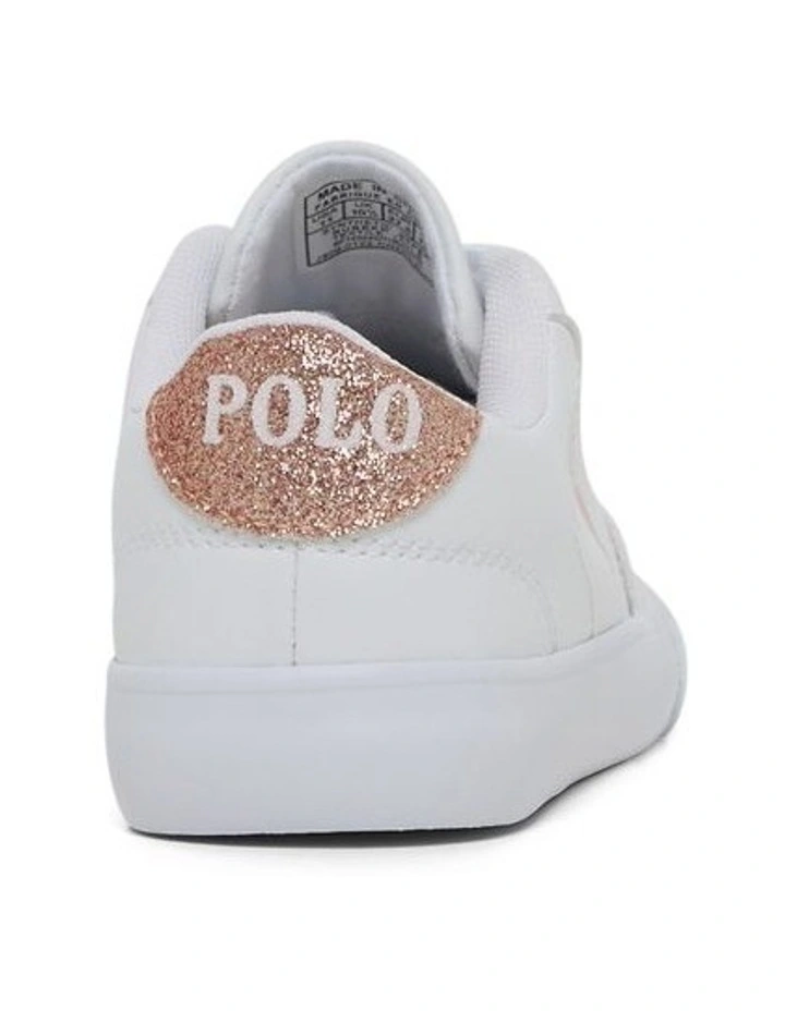Theron IV Youth White Sneakers image 3