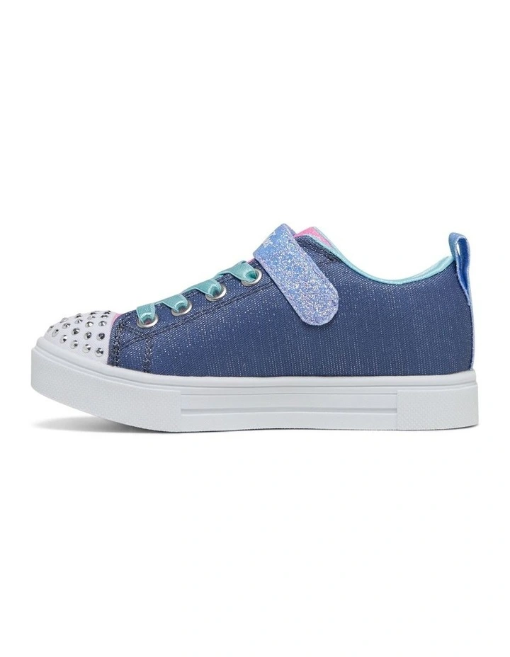 Twinkle Toes Unicorn Charmed Youth Navy Multi Sneakers image 2