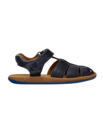 Bicho Cage Youth Sandals In Navy